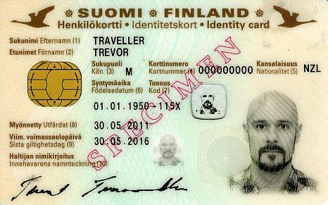 Finnish Id Card